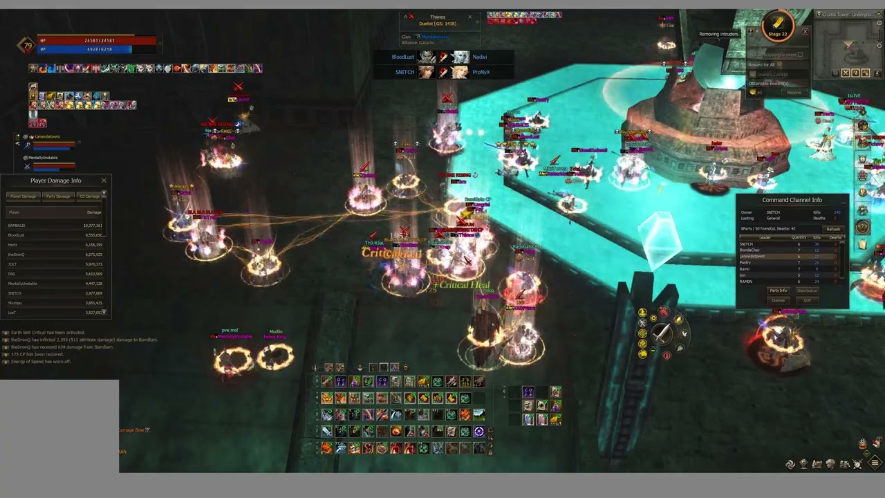 Lineage 2 server Melior Mass PVP for Dreadnought