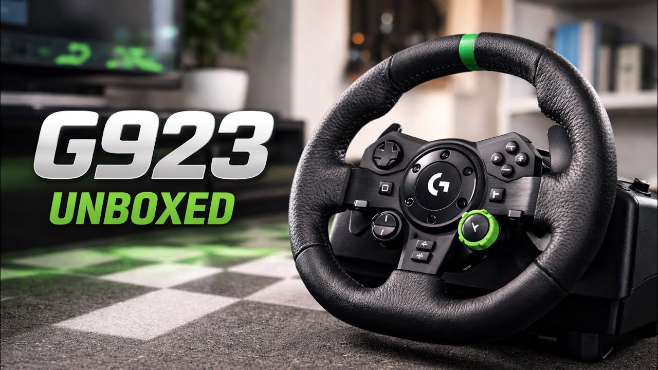 Logitech G923 Unboxing & First Impressions