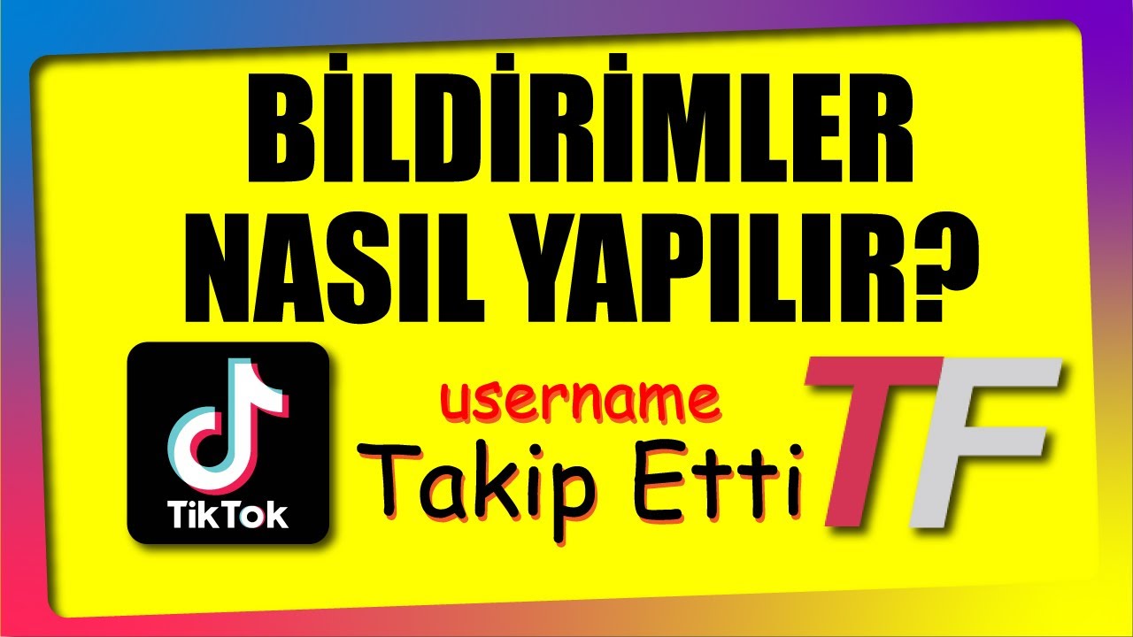 TİKTOK CANLI YAYINLARINDA TİKFİNİTY İLE BİLDİRİMLER NASIL YAPILIR?