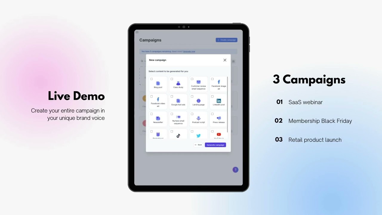 AI Marketing Mastery: From Brief to Brilliance with Jasper’s Campaigns