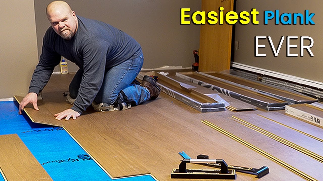 It Installs Just Like Vinyl Plank | BUT IT'S NOT!