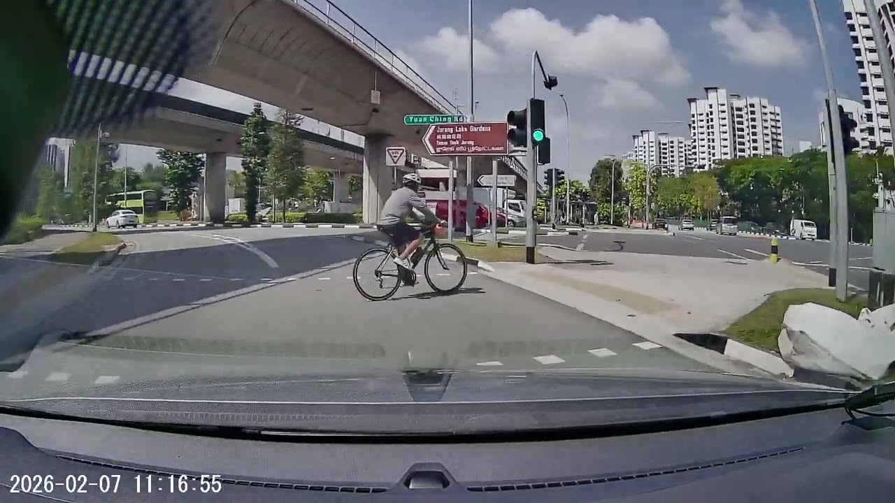Singapore cyclist