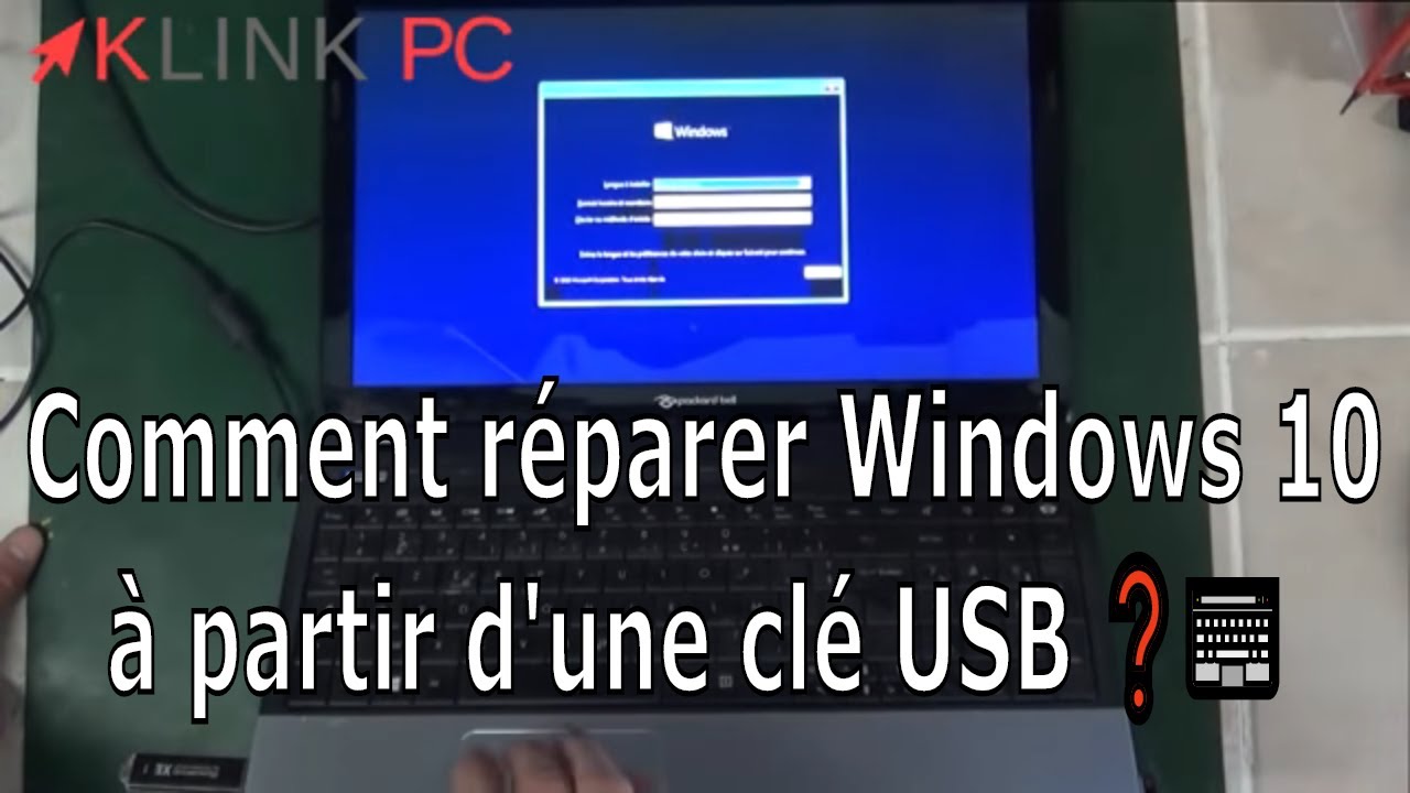 Как починить Windows 10 с USB-накопителя
