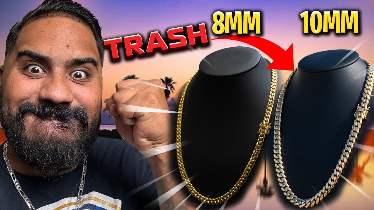What's the PERFECT DAILY WEAR Cuban Link Chain? AVOID THESE SIZES!