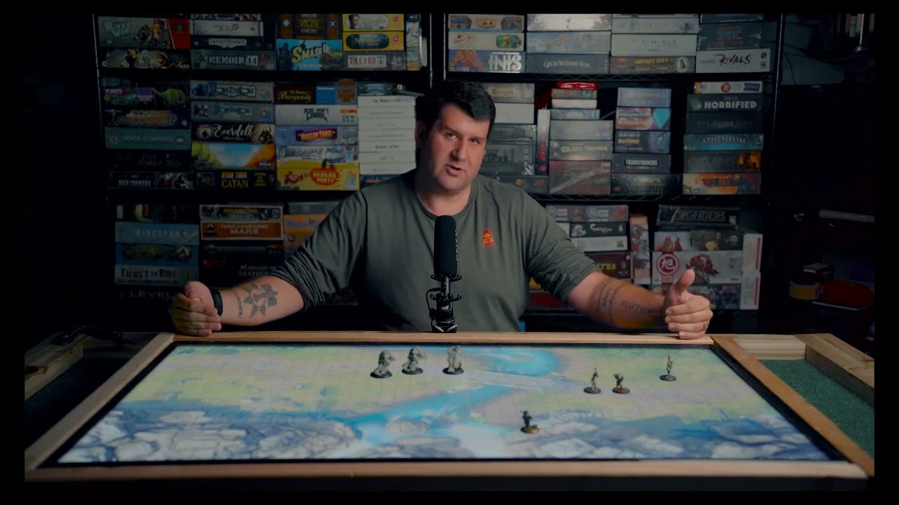 Как собрать цифровой стол для D&D — Игровое оборудование своими руками