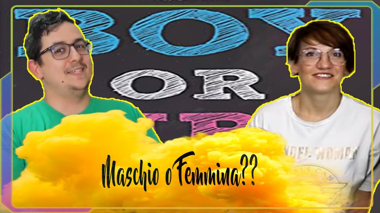 Maschio o Femmina? questo è il dilemma!!