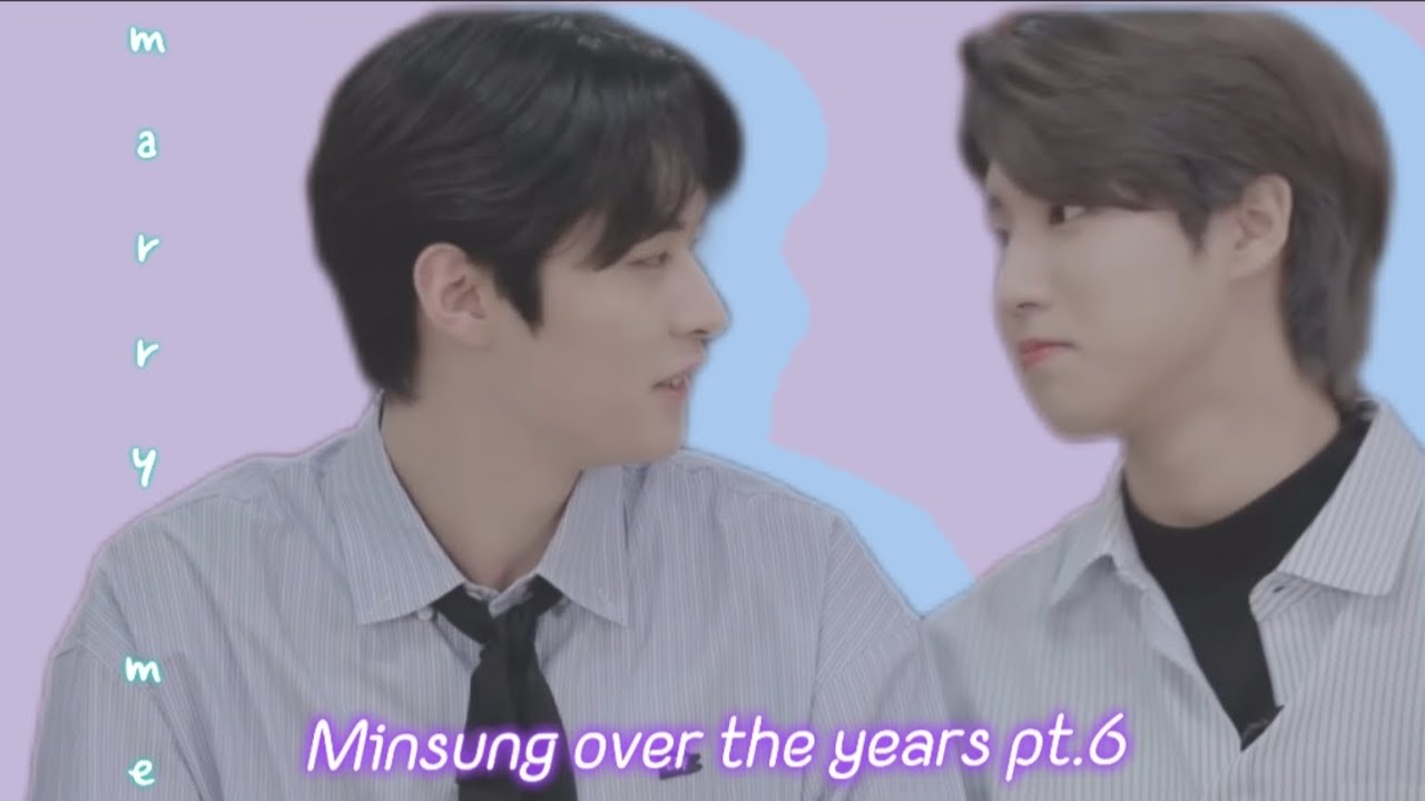 Minsung over the years pt.6 because Minho is like air to Han💖