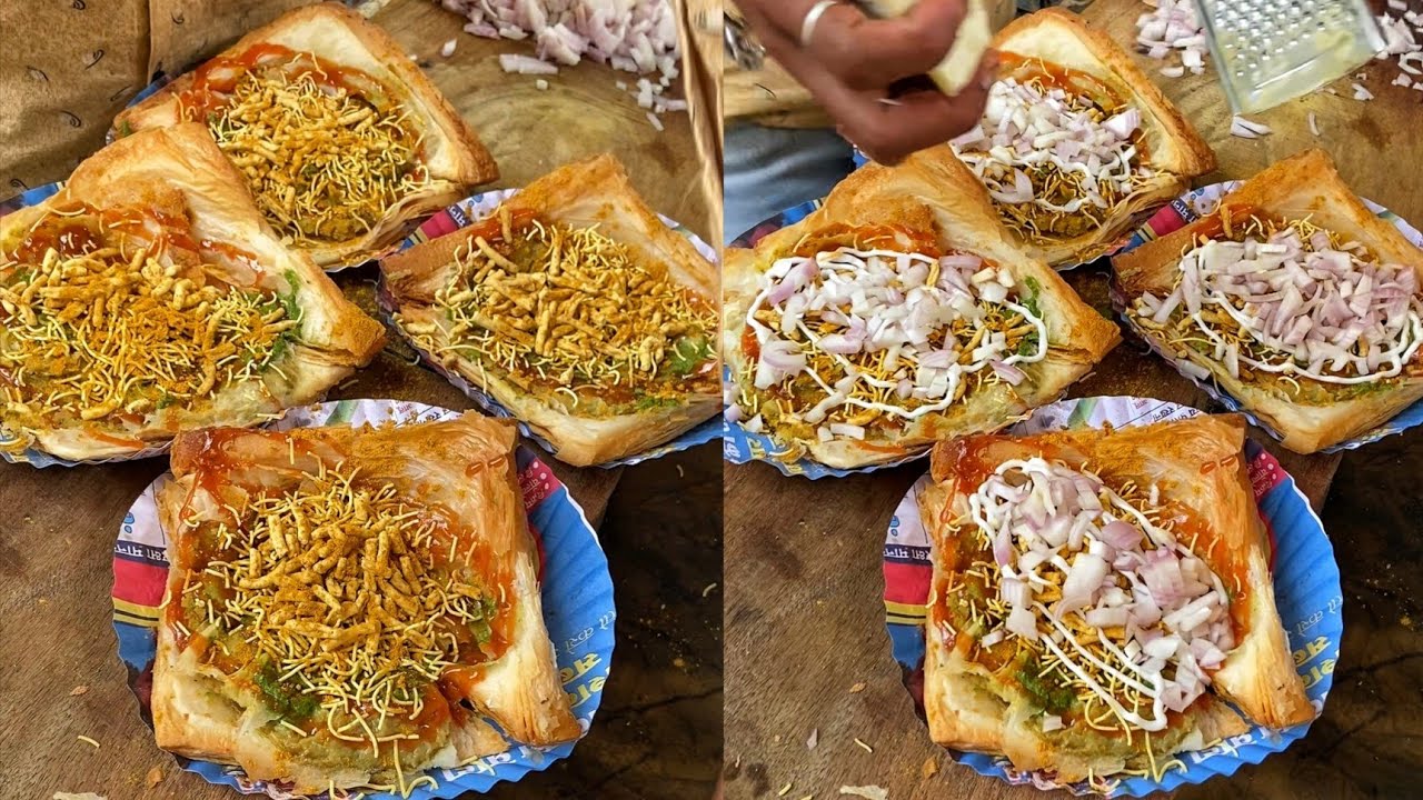 Most Unique Baked Samosa of Indore😱😱 सिर्फ 30Rs/- में केसर से भरा हुआ समोसा😳😳 Indian Street Food