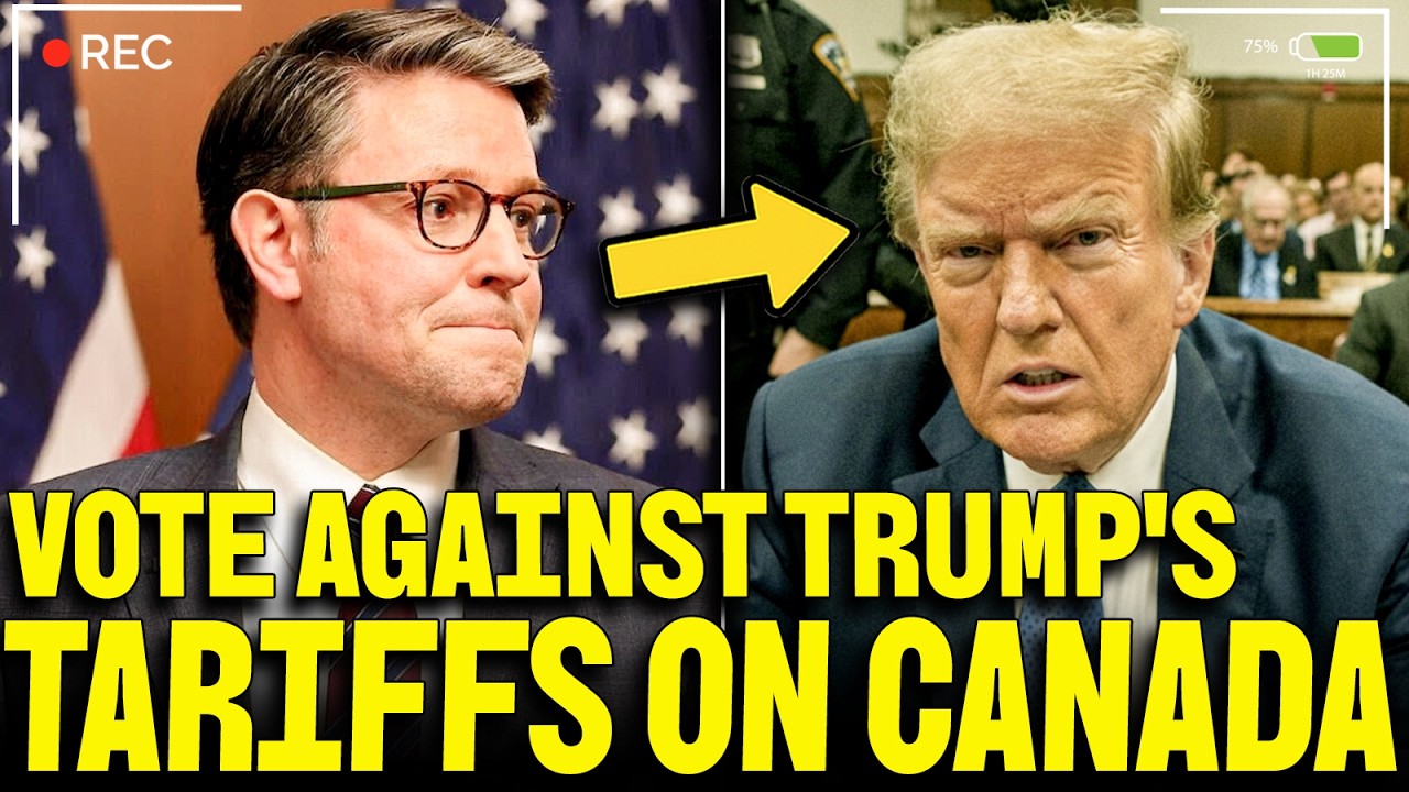 SHICK MOMENT: SIX REPUBLICANS BREAK WITH TRUMP OVER CANADA TARIFFS VOTE