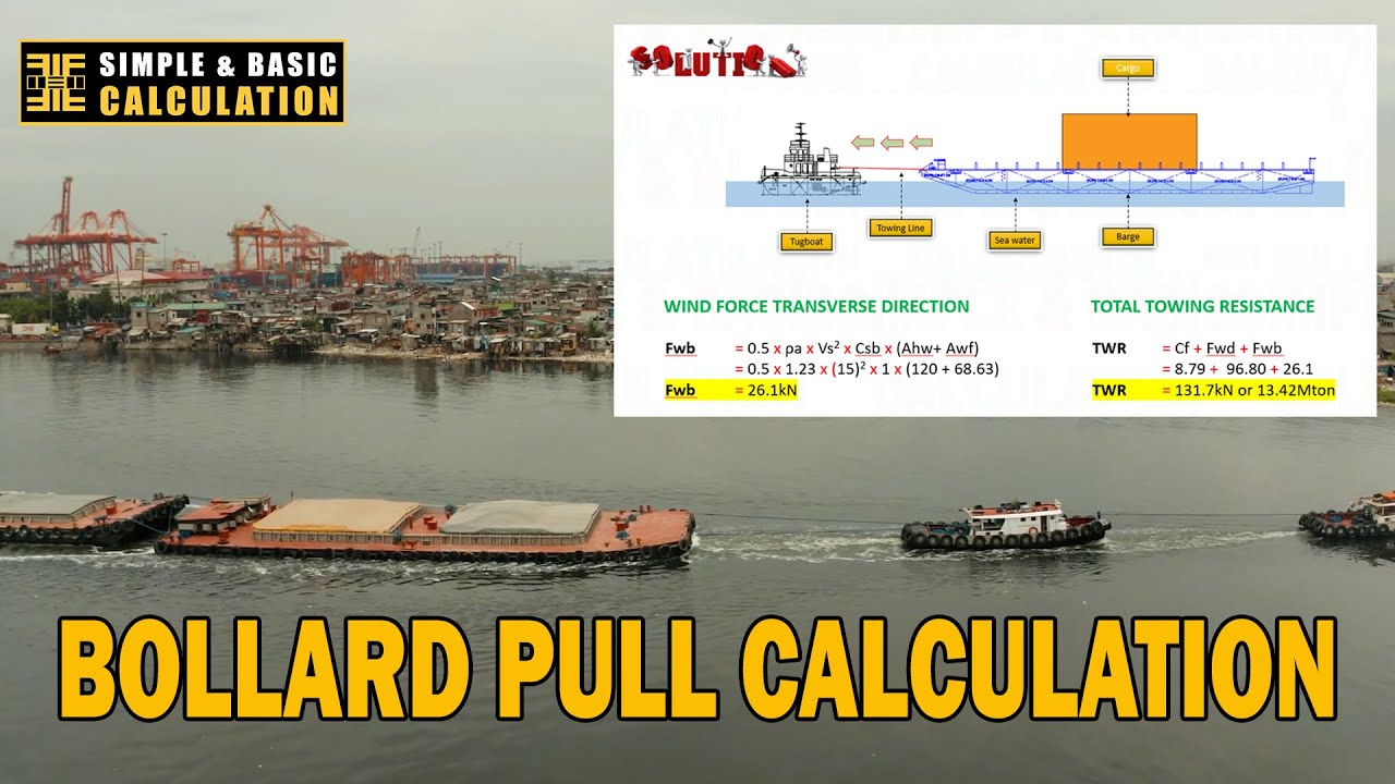 Mastering Bollard Pull Calculation: A Powerful Guide!