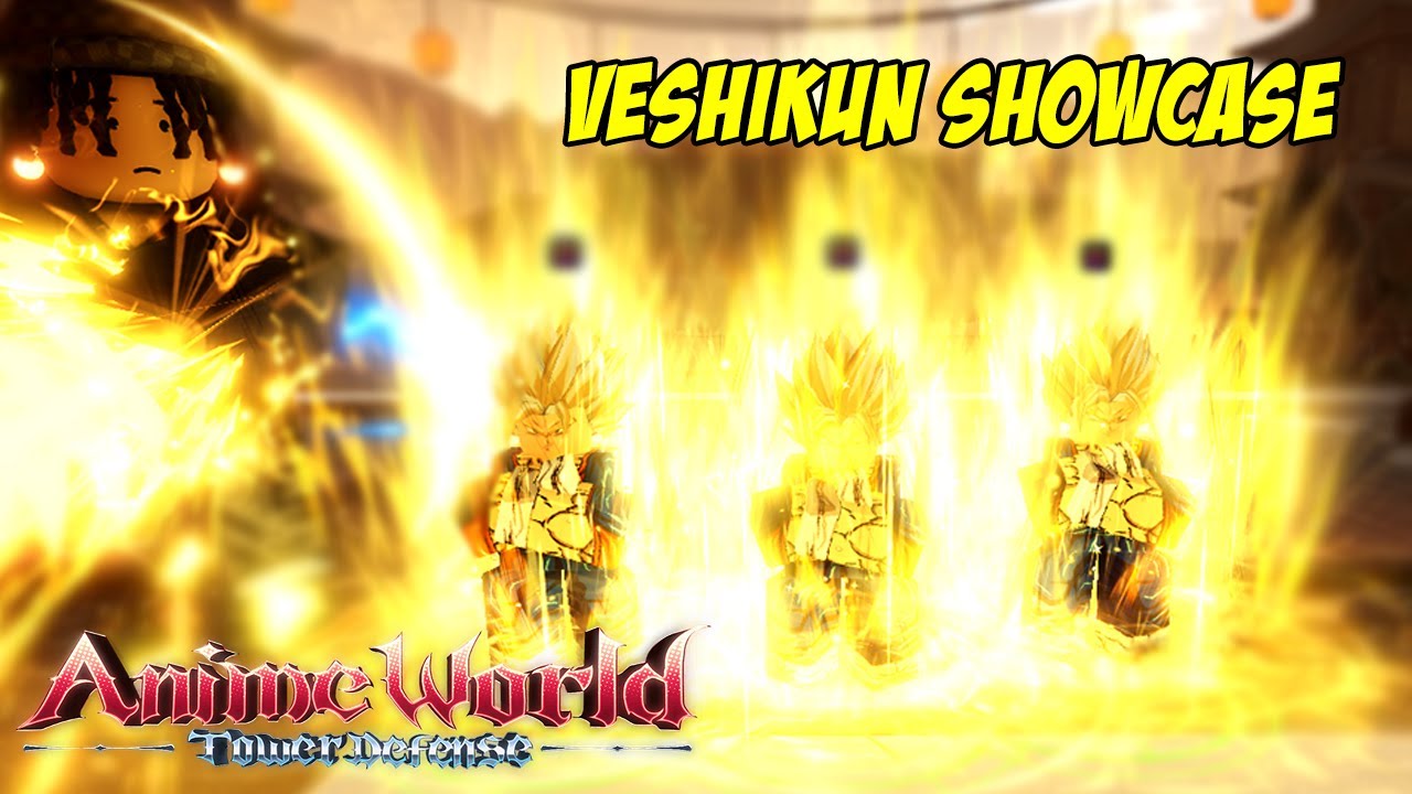 Anime World Tower Defense VeshiGOAT is THE BEST UNIT IN THE GAME!