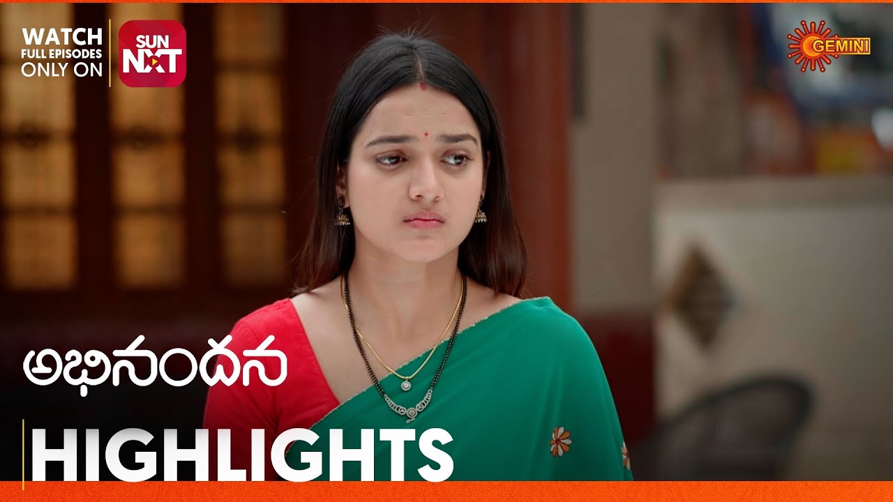 Abhinandana - Highlights of the day | Watch full EP only on Sun NXT | 10 Mar 2026 | Gemini TV