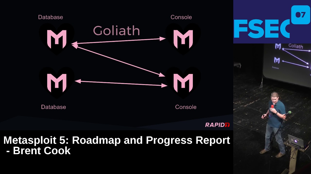 FSec2017: Metasploit 5: Roadmap and Progress Report by Brent Cook