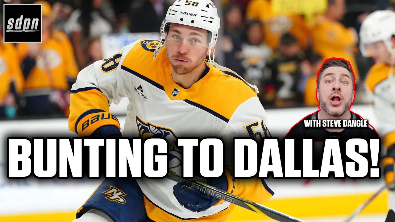 Michael Bunting Acquired By Dallas Stars! w/ Steve Dangle | Instant Analysis