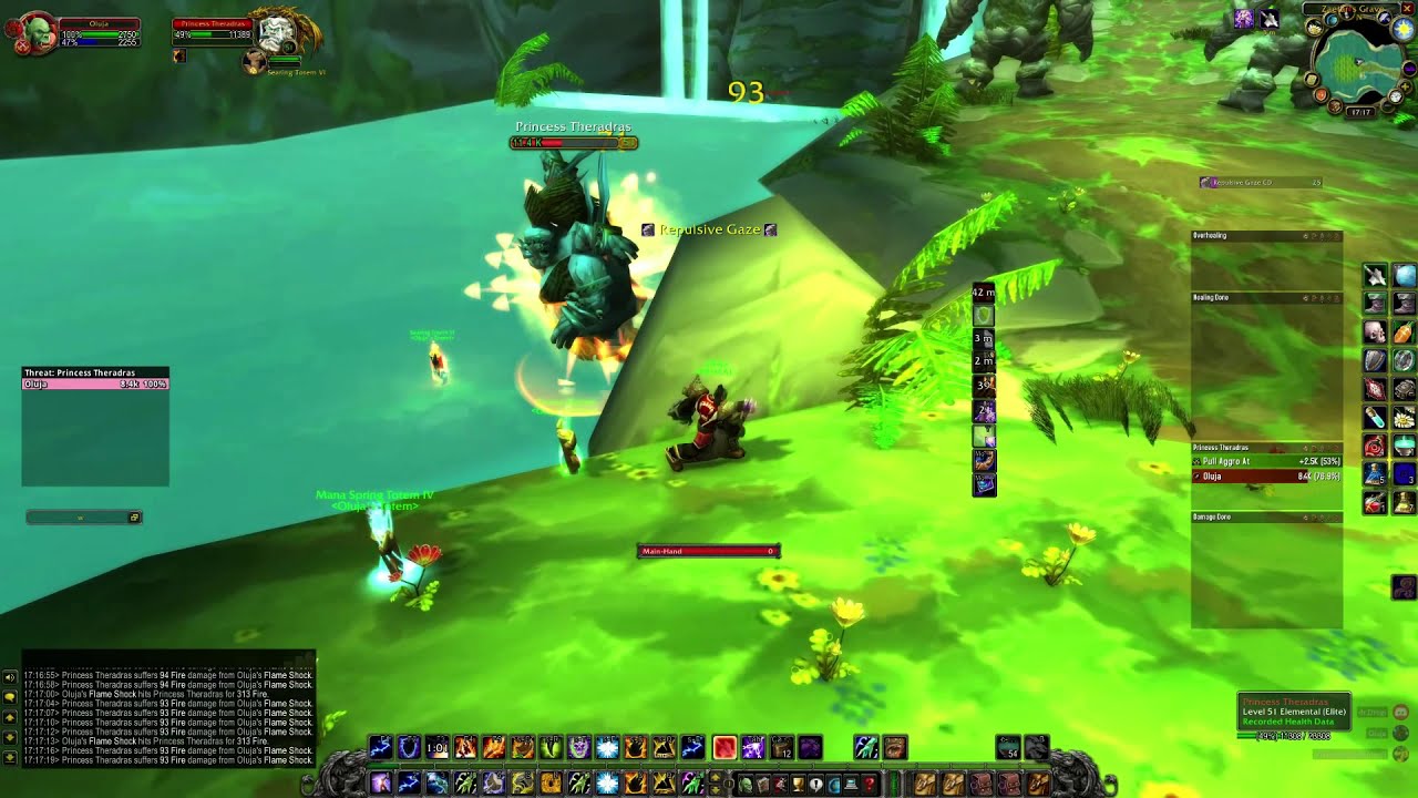 Perfect Kill on Classic - Shaman Solo Maraudon Princess - 0 DMG Taken