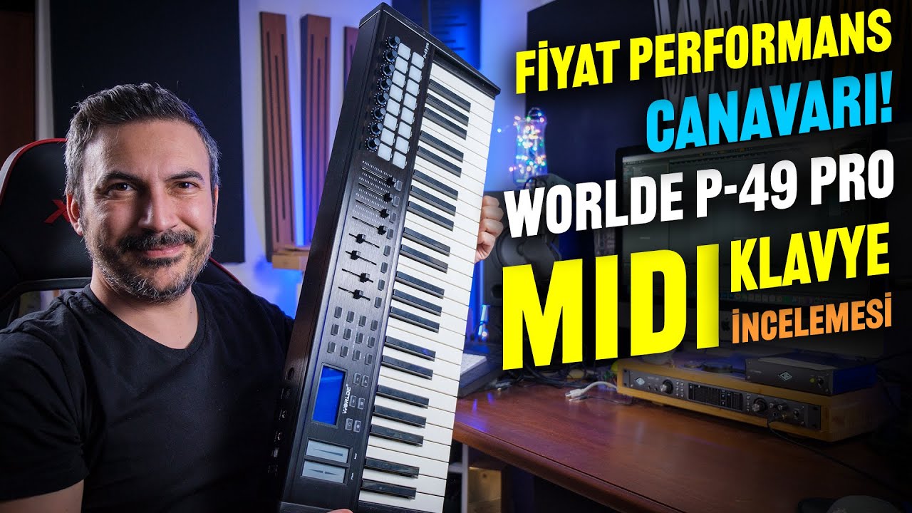 WORLDE P-49 PRO MIDI KLAVYE İNCELEMESİ