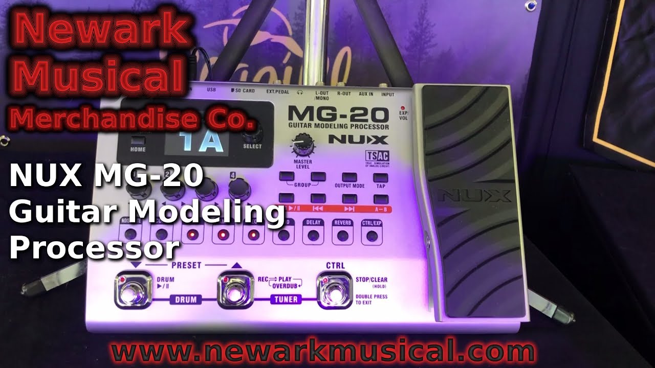 NUX MG-20 Guitar Modeling Processor