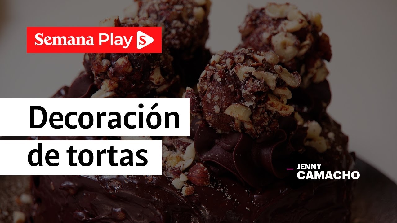 Ganache de chocolate para decorar tortas | Jenny Camacho