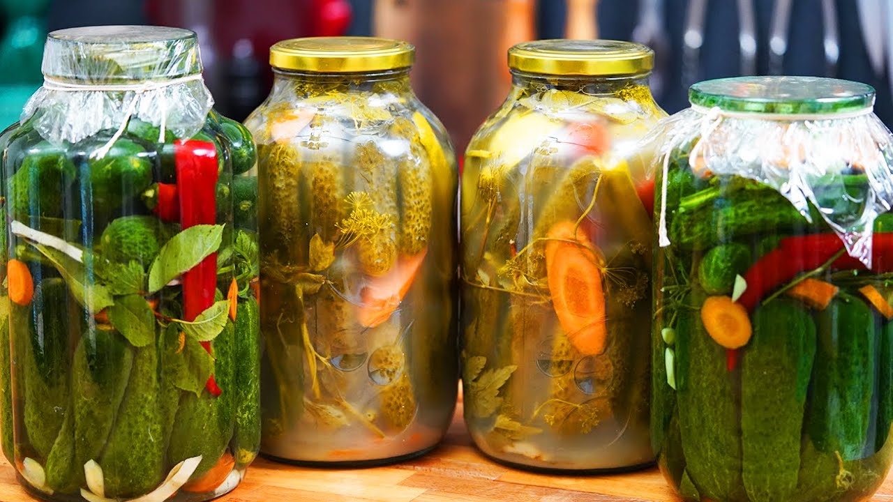 🥒МАРИНОВАННЫЕ ОВОЩИ🥒на Зиму, Лучшие Маринованные Огурцы [с STIR] Супер Хрустящие