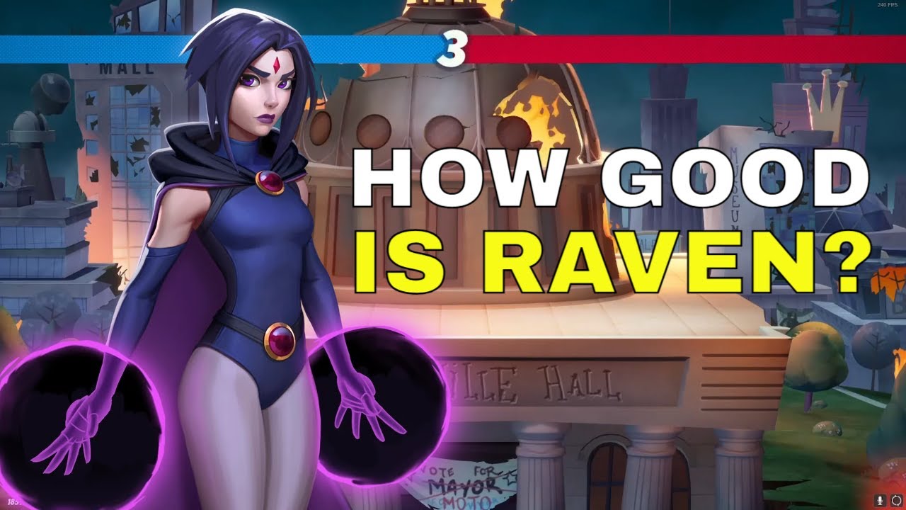 How Good Is Raven In MultiVersus? (High Level Gameplay)