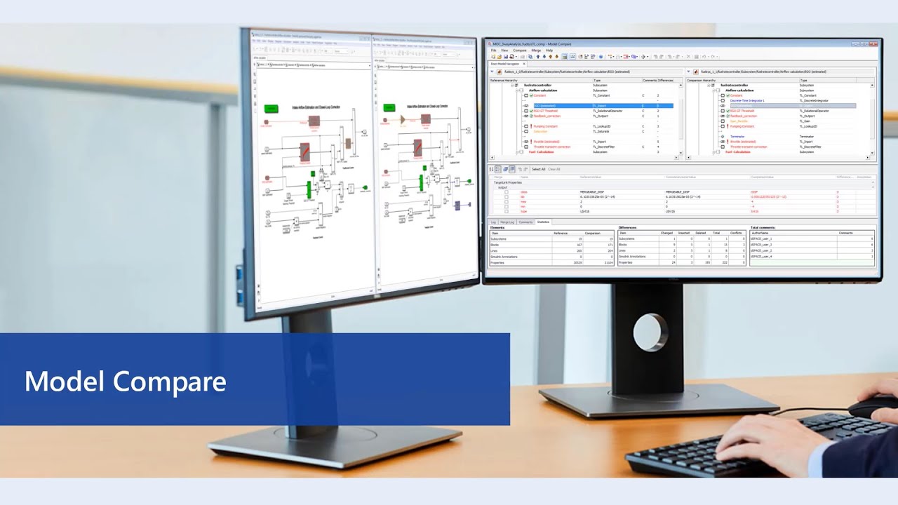 dSPACE Model Compare &ndash; Overview