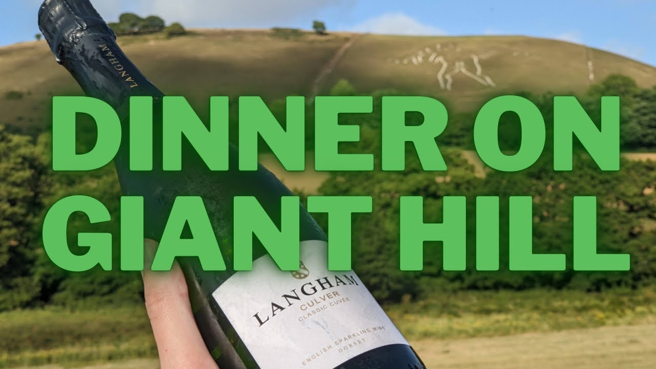 Finishing the Wessex Ridgeway Part 1: Dinner on Giant Hill | Outdoor Cooking | Dorset Cheese & Wine
