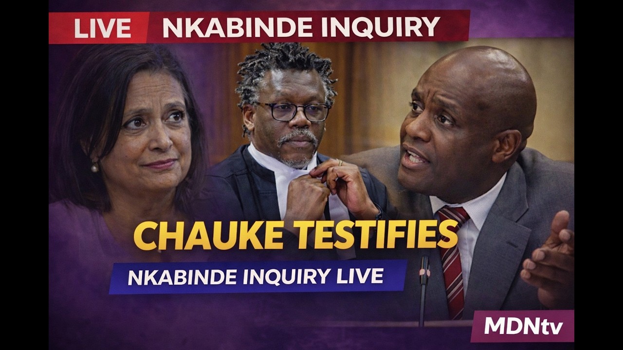 ANDREW CHAUKE TESTIFIES AT NKABINDE INQUIRY IN HIGH STAKES HEARING