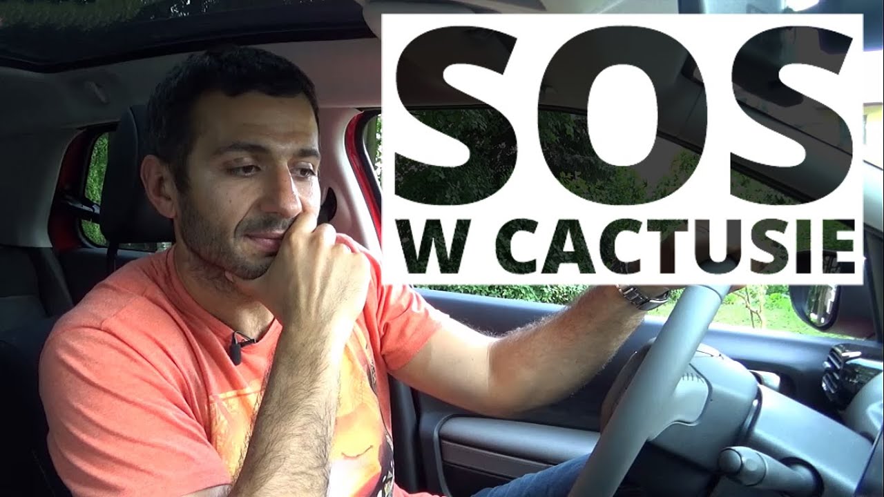 Citroen C4 Cactus - jak działa usługa SOS?