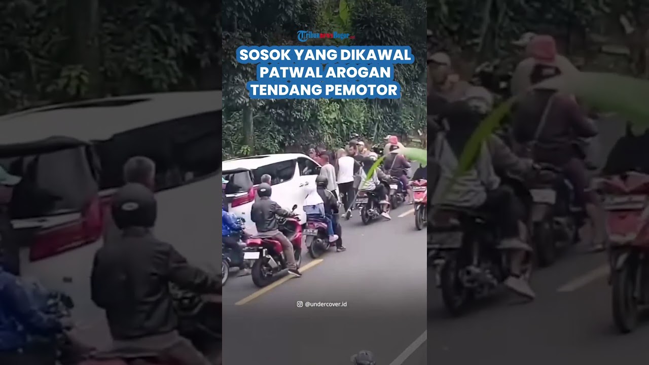 TERKUAK Sosok Pemilik Mobil Alphard yang Dikawal Patwal Arogan Tendang Pemotor di Puncak