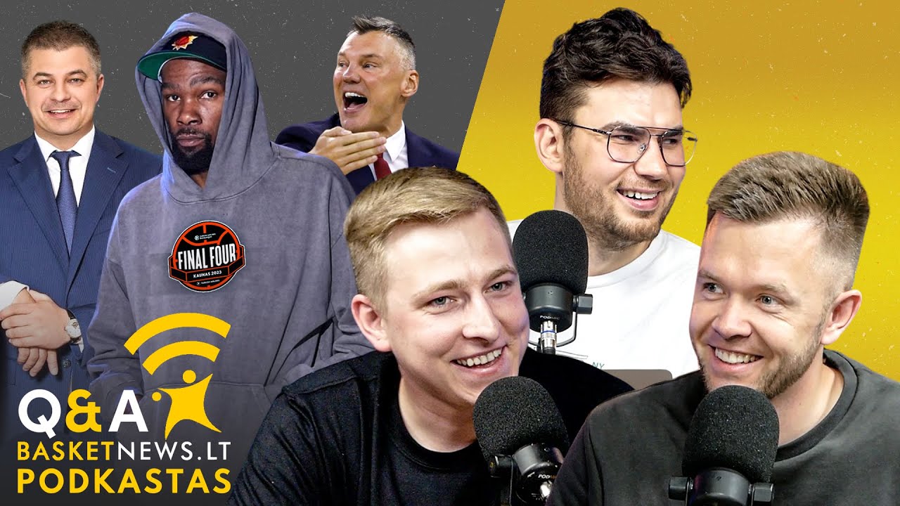 Šaro ateitis, neapykanta „Wolves” ir Durantas Kaune | BN+ Q&A