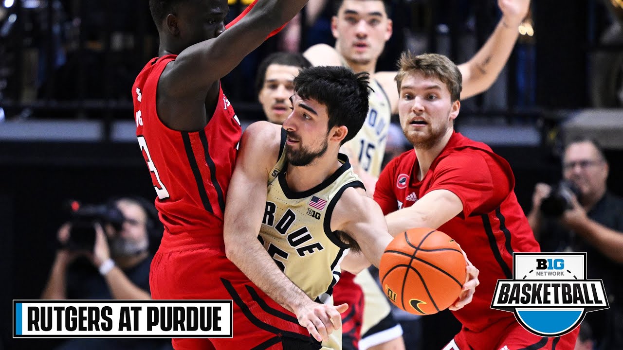 Rutgers at Purdue | Highlights | Big Ten Men's Basketball | Jan. 2, 2023