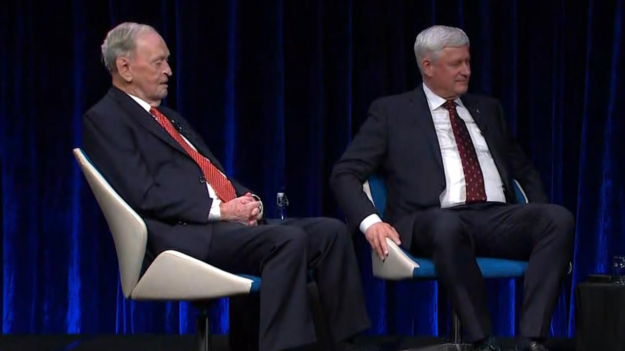 LIVE : Stephen Harper and Jean Chrétien discuss Canada and the world