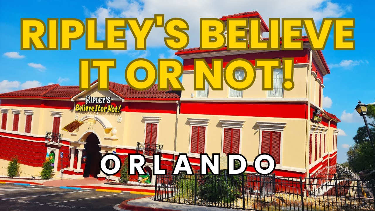 Ripley's Believe It or Not Museum Orlando Florida Full Tour