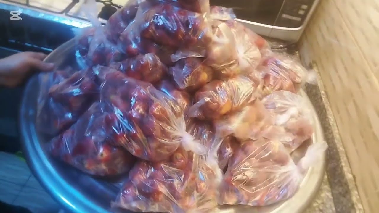 تفريز كميه كبيره فراوله   هتعمليها ذي المصانع 