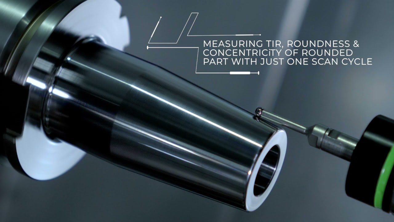 Marposs WRSP60 scanning probe for profile quality check on lathe and machining centers