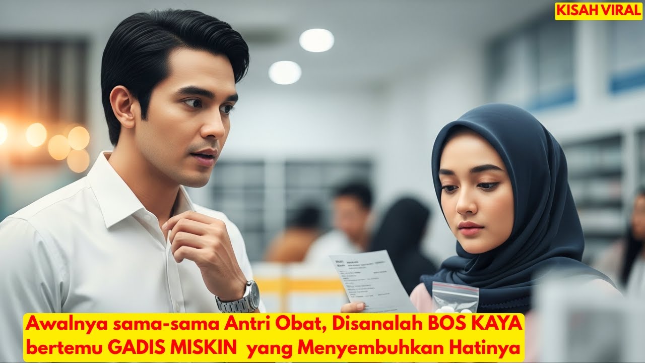 Awalnya Sama-Sama Antri Obat, Disanalah BOS KAYA bertemu GADIS MISKIN yang Menyembuhkan Hatinya