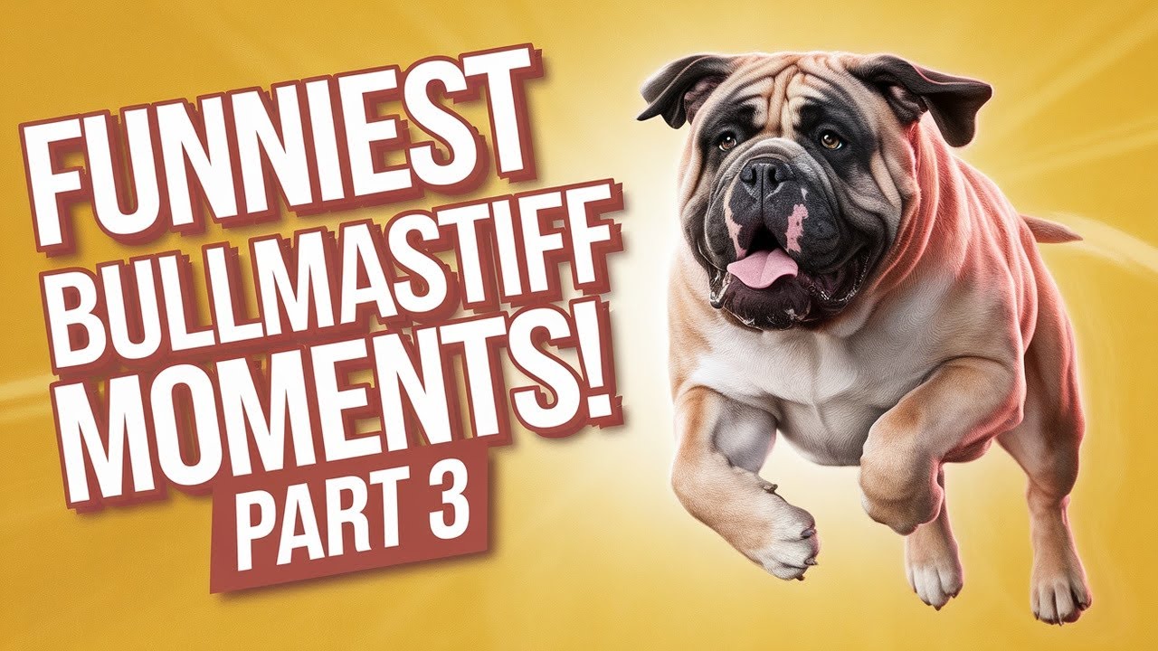 English Bullmastiff Puppy: The Comedic Genius 🐶😂