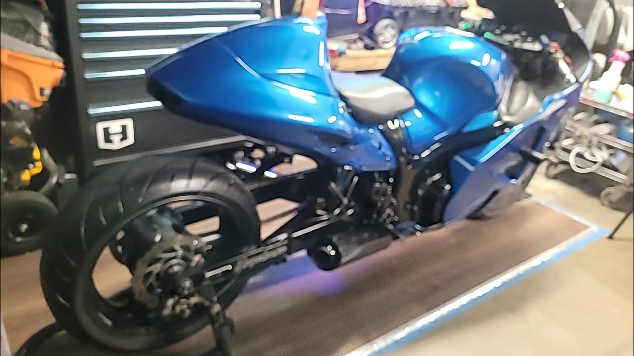 Swingarm Extension Install Tips  . Blue Nemesis part 1