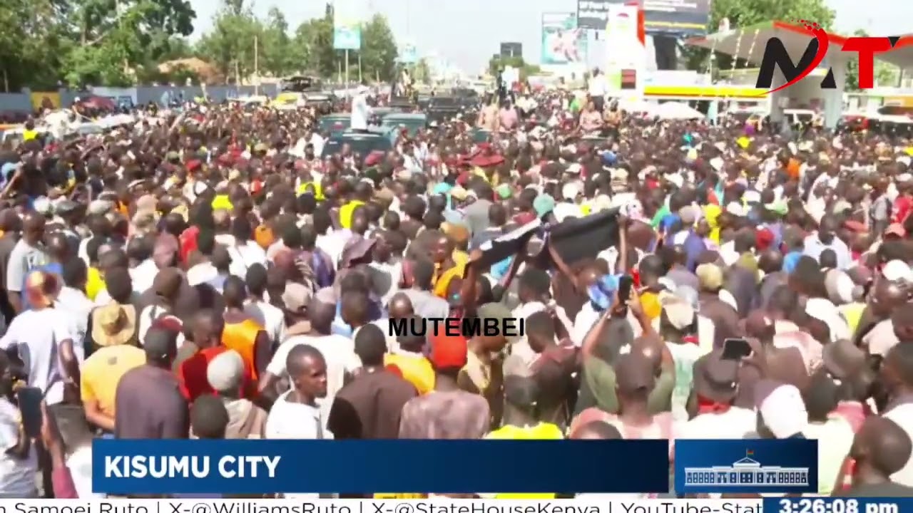 LISTEN TO RUTO PROMISES TO LUOS IN KISUMU!!