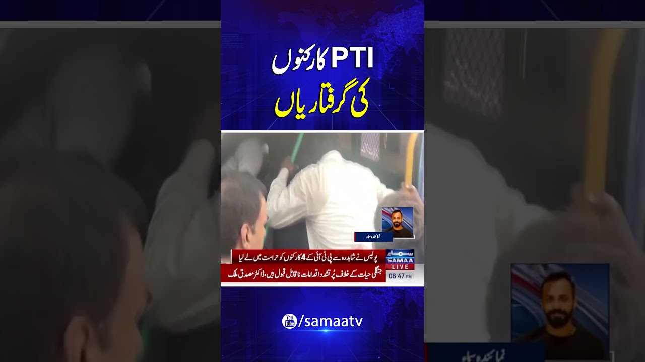 Arrests of PTI Workers | Breaking News