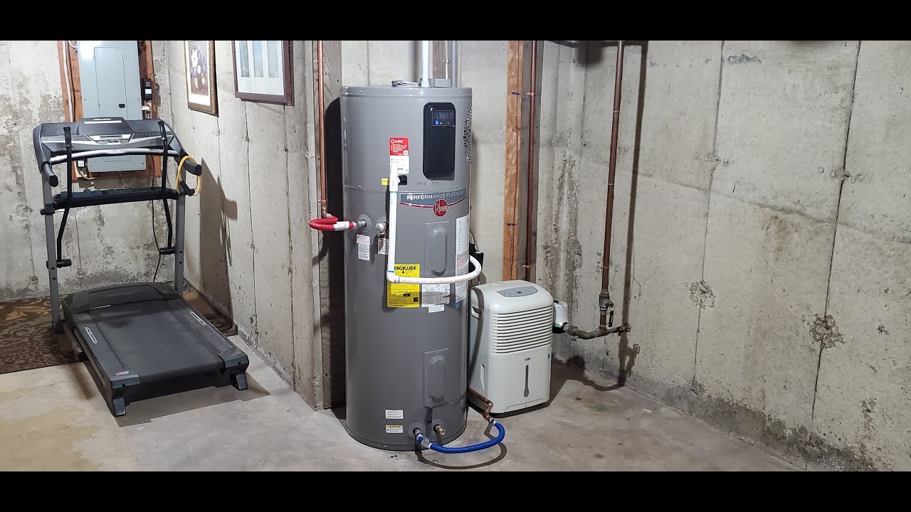 DIY Rheem Hybrid Water heater complete installation. From gas to hybrid.
