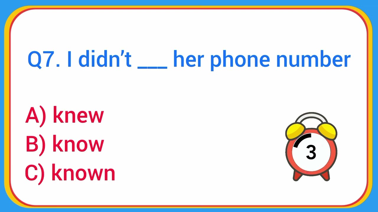 Next Batch Grammar Quiz 20