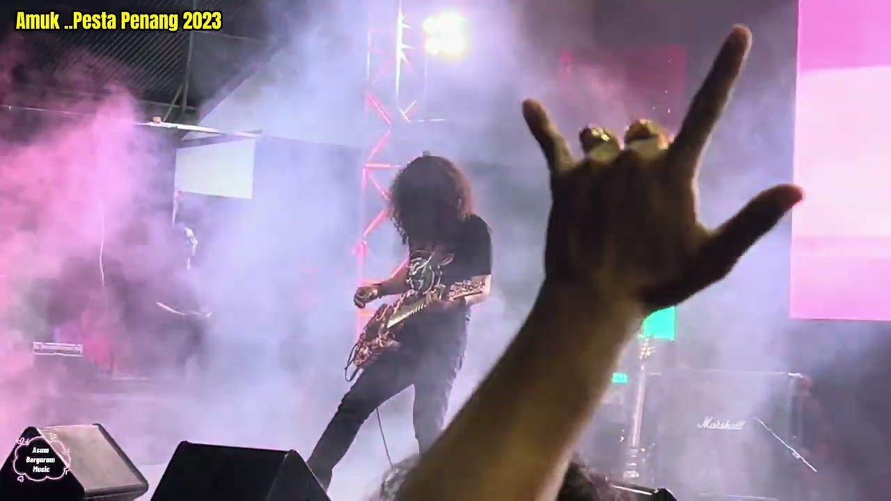 Konsert Amuk Part 1 Pesta Penang 2023.. Rock Metal Brutal keras macam batu…