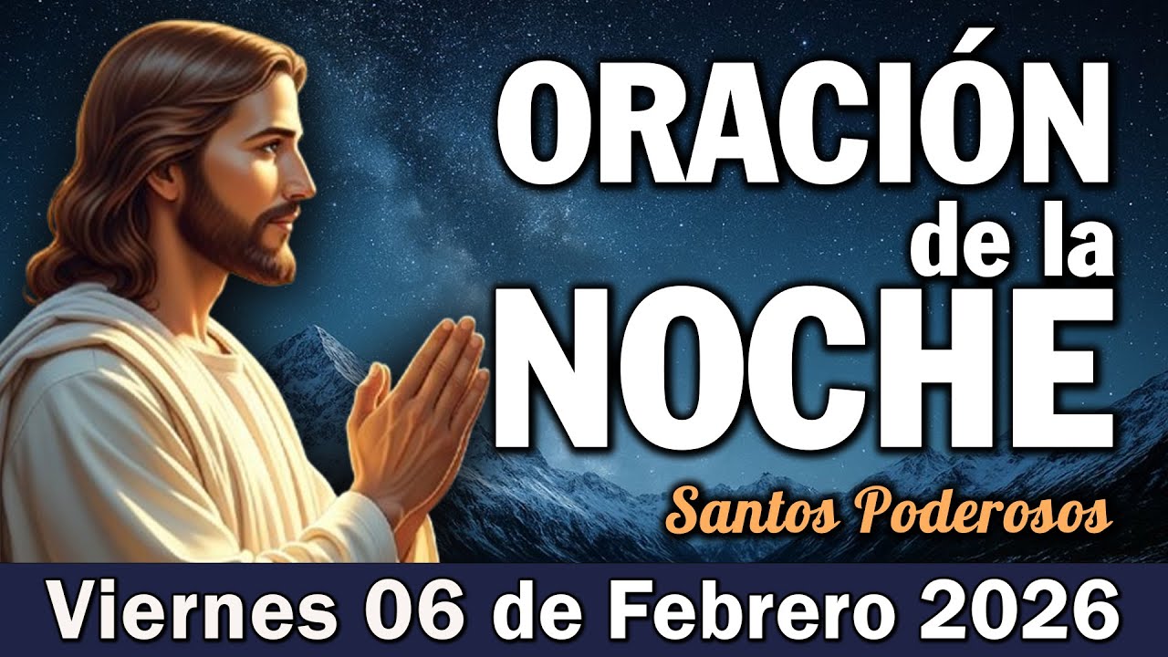 Oración de la Noche I Entrega tus preocupaciones a Dios