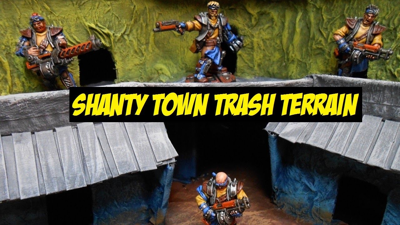 Shanty Town Trash Terrain Tutorial