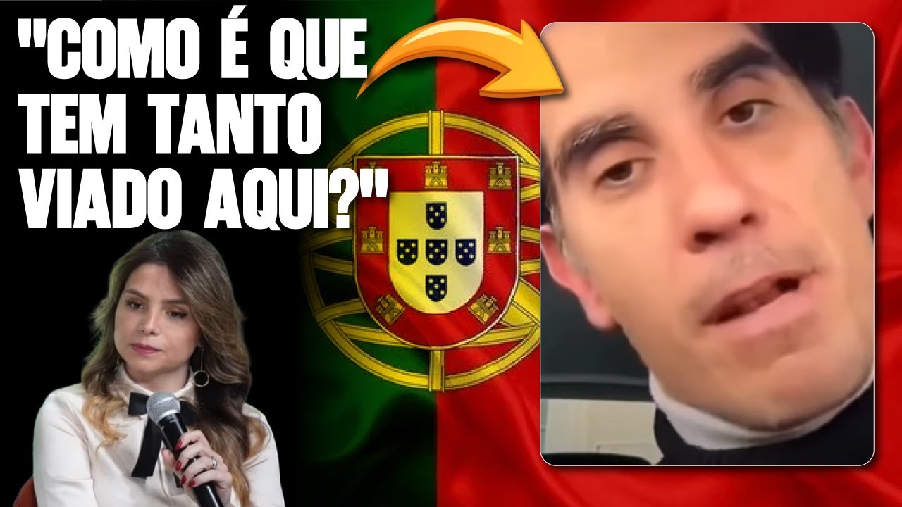 TURISTA PORTUGUÊS GRAVA VÍDEO HOMOFÓBICO SOBRE BRASIL E VIRALIZA