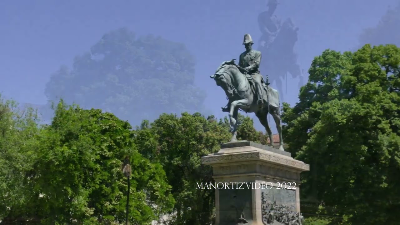 Giardino del Quirinale e Monumento equestre a Carlo Alberto, manortiz