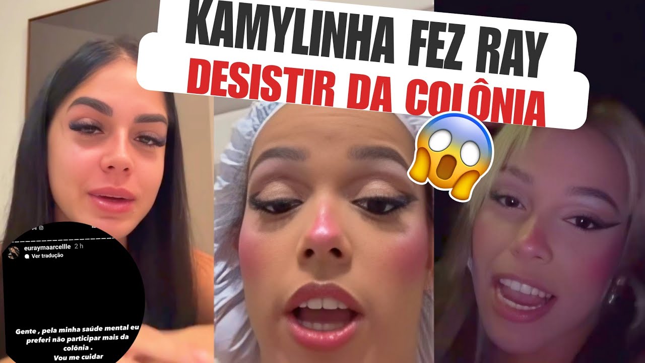 Treta na turma do hytalo termina em desistência de RAY Marcelle