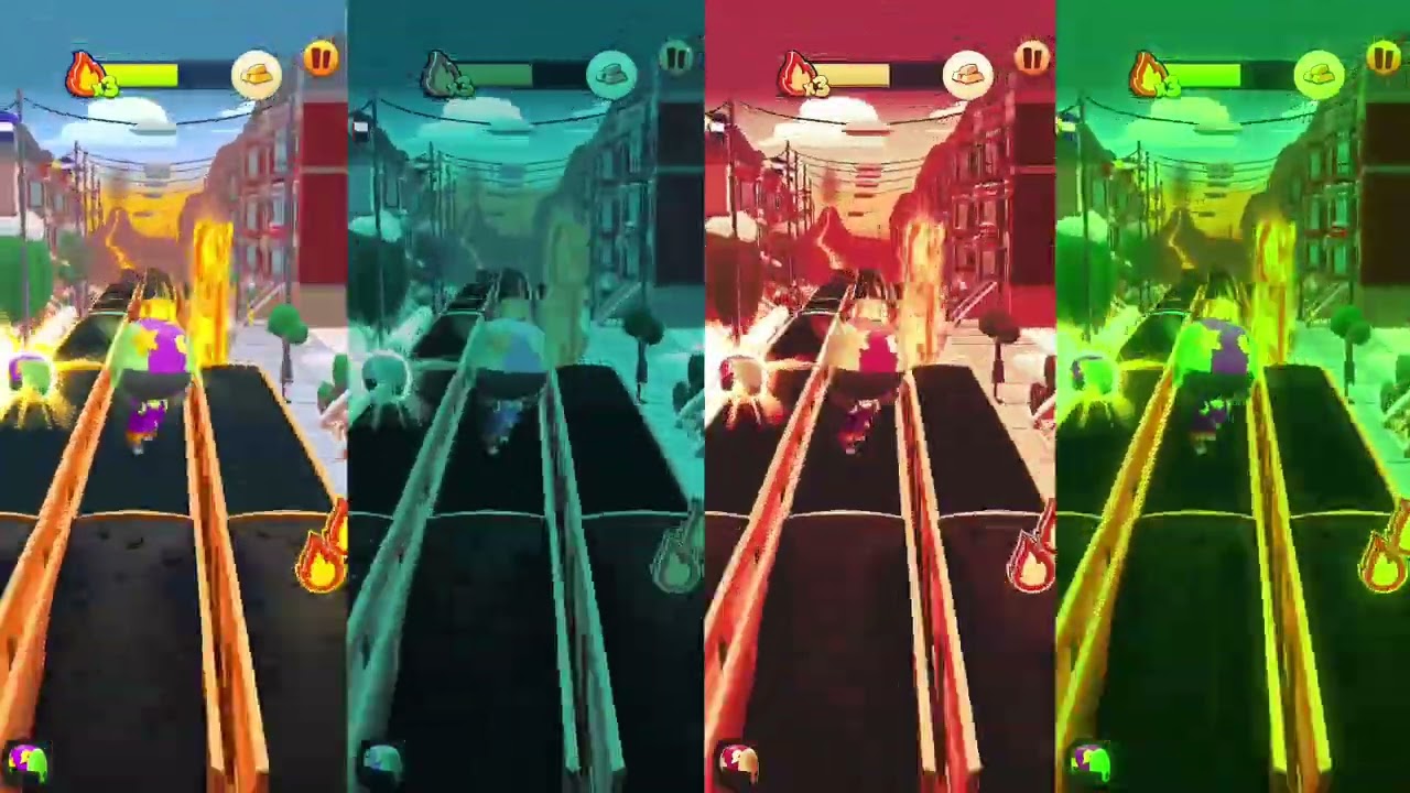 6Talking Tom Gold Run - 4 x Govoryashiy Bekka Gameplay Android and iOS