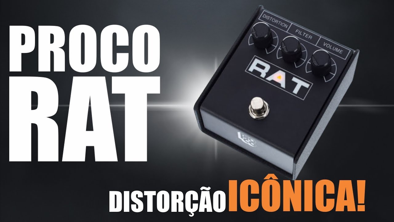 Pedal PROCO RAT DISTORTION - REVISITANDO esse CLÁSSICO ABSOLUTO!